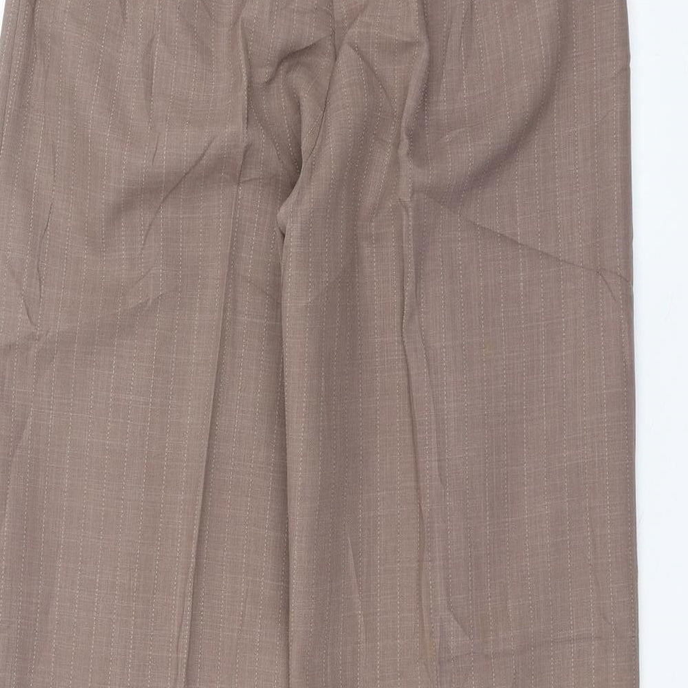 Bonmarché Womens Purple   Trousers  Size 14 L28 in