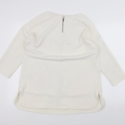 NEXT Womens White   Pullover Jumper Size 12