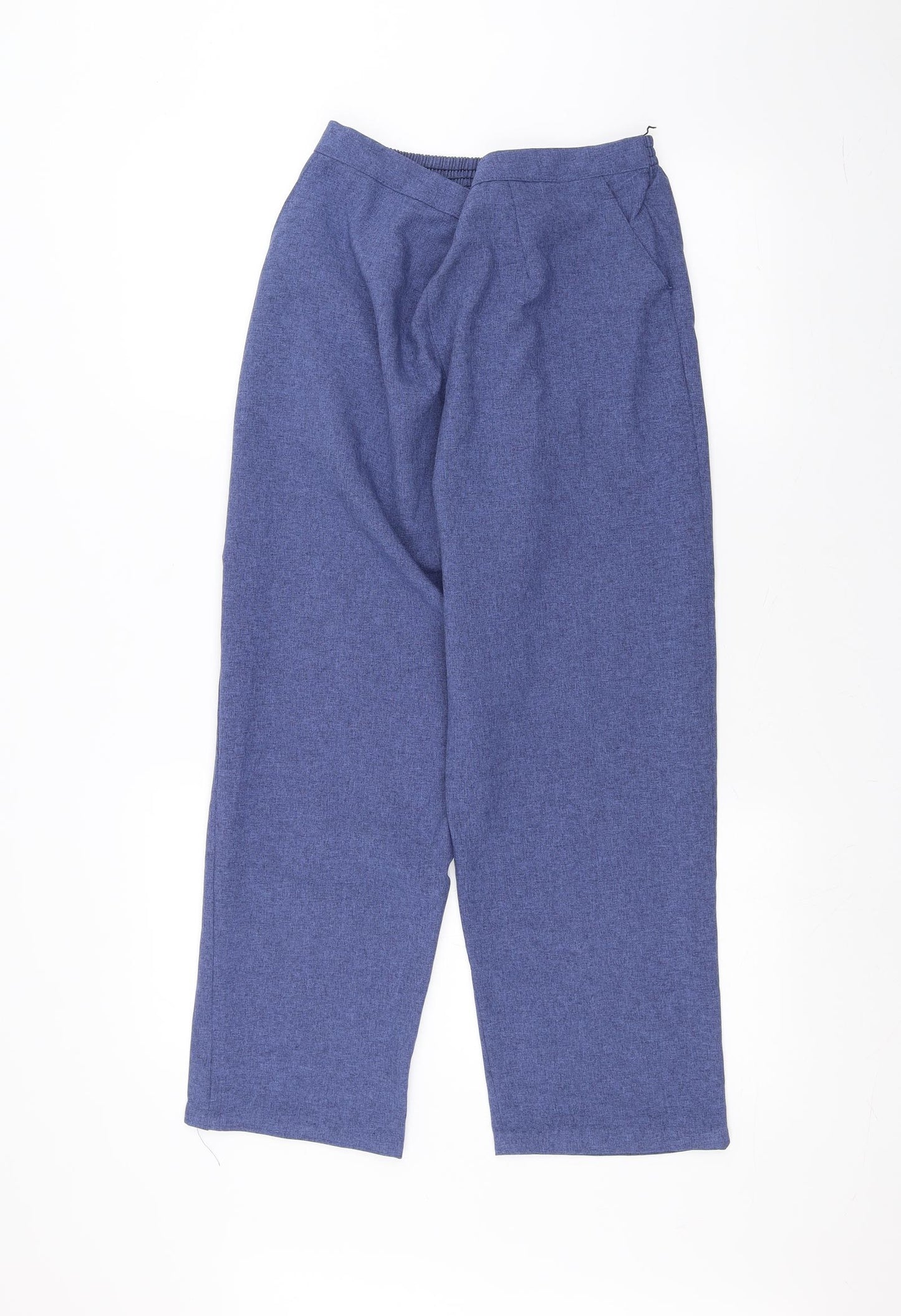 Preworn Womens Blue   Trousers  Size 16 L23 in