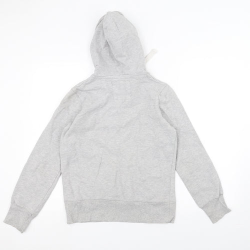 Brave Soul Womens Grey   Pullover Hoodie Size M