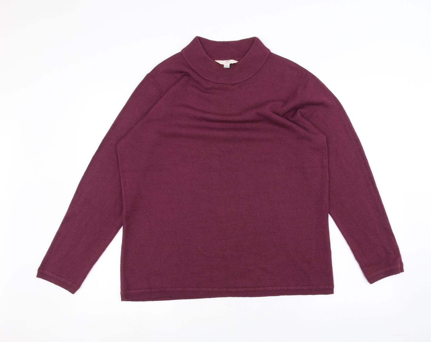 JULIPA Womens Purple   Pullover Jumper Size 16