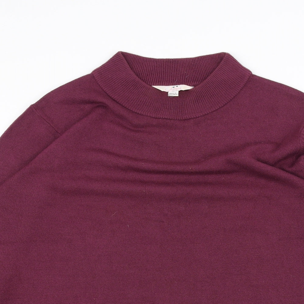 JULIPA Womens Purple   Pullover Jumper Size 16