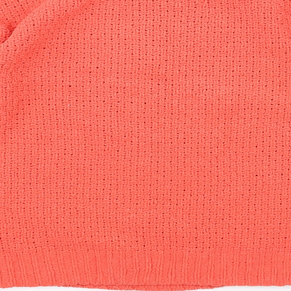 Primark Womens Orange   Pullover Jumper Size S