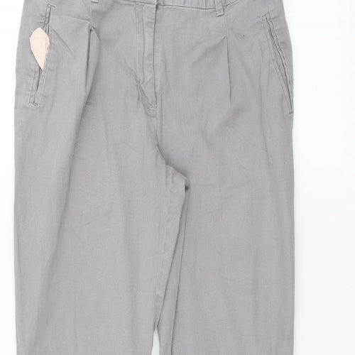 Oasis Womens Grey   Straight Jeans Size 10 L25 in