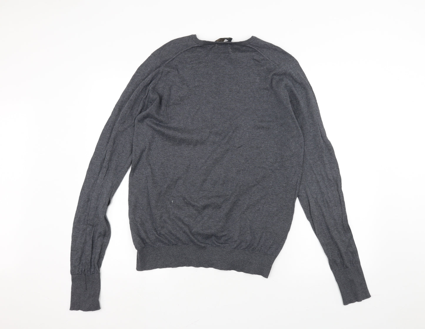 John Smedley Womens Grey   Basic T-Shirt Size M