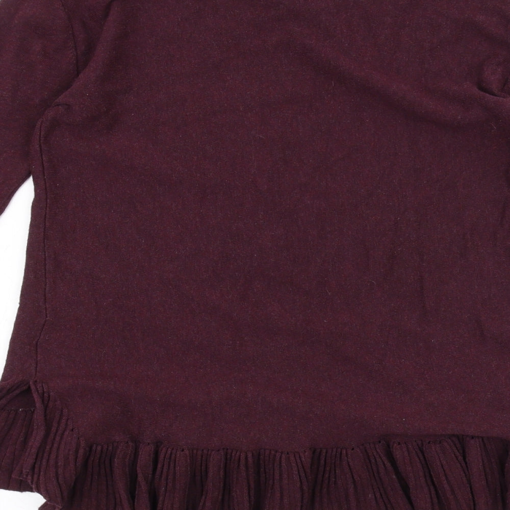 Max Studio Womens Red   Basic T-Shirt Size M