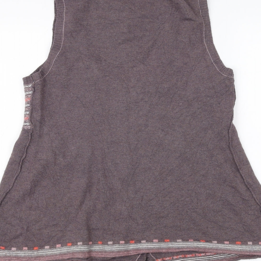 White Stuff Womens Brown   Cardigan Jumper Size 10