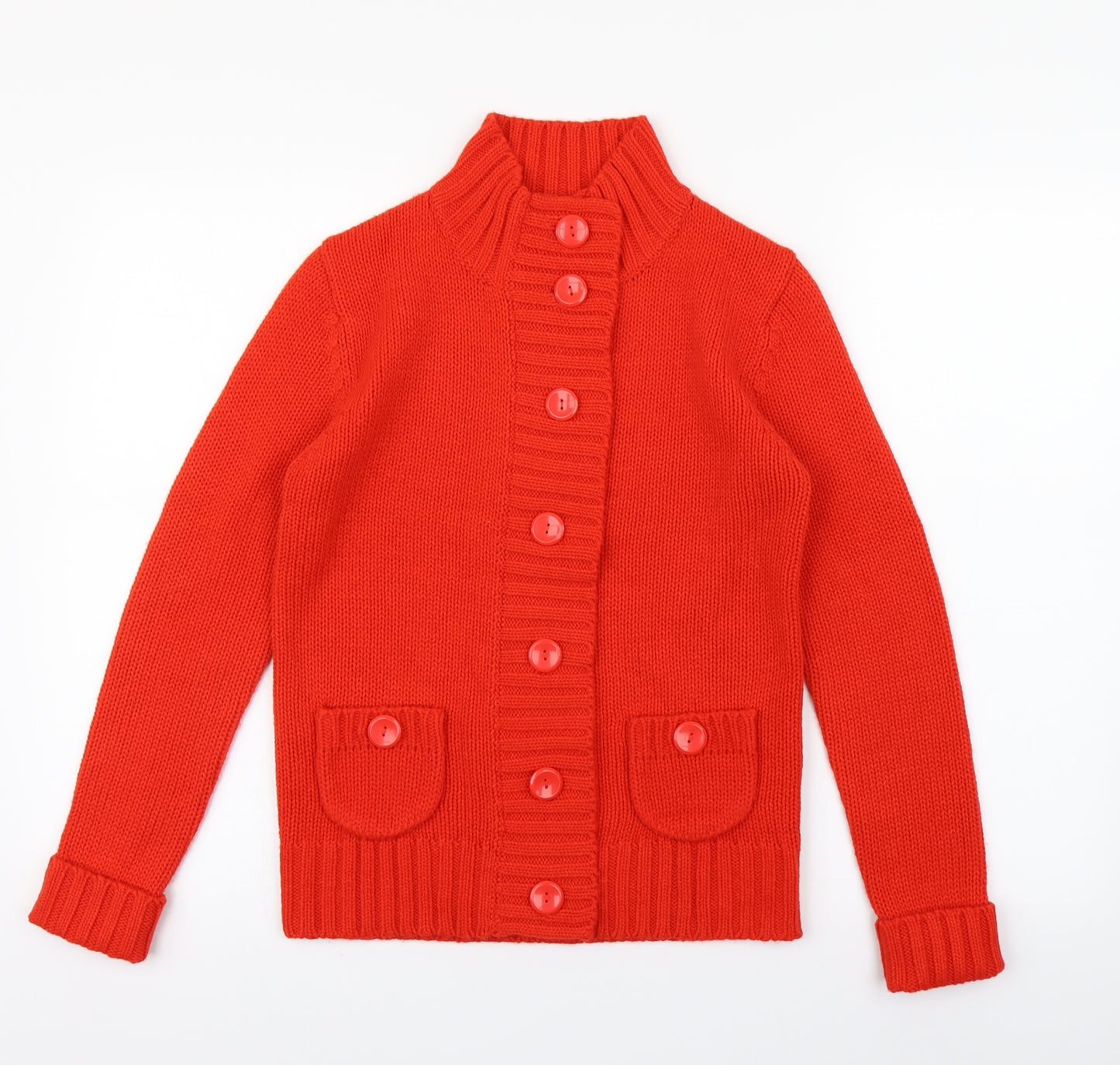 Papaya Womens Orange   Cardigan Jumper Size 8