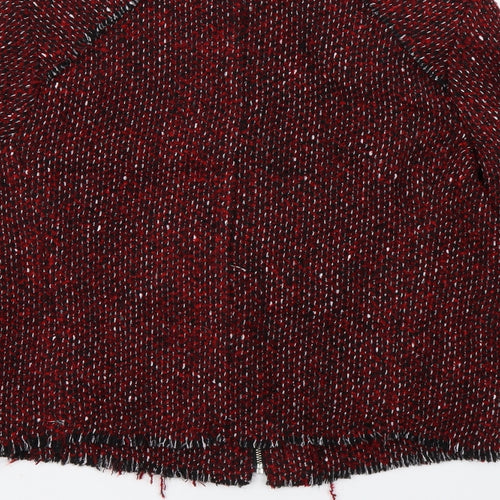 NEXT  Womens Red   Full Zip Sweatshirt Size 8