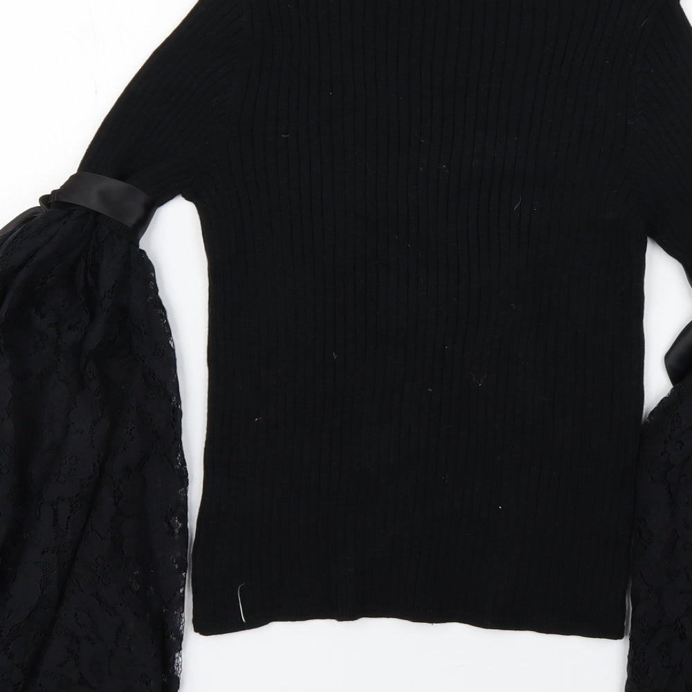 ASOS Womens Black   Basic Blouse Size 8