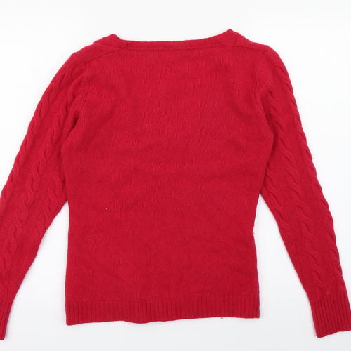 Preworn Womens Pink   Pullover Jumper Size 14