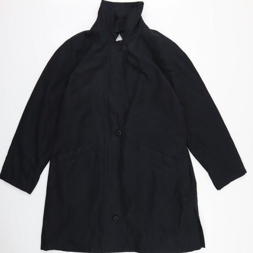 BHS Womens Blue   Trench Coat Coat Size 12
