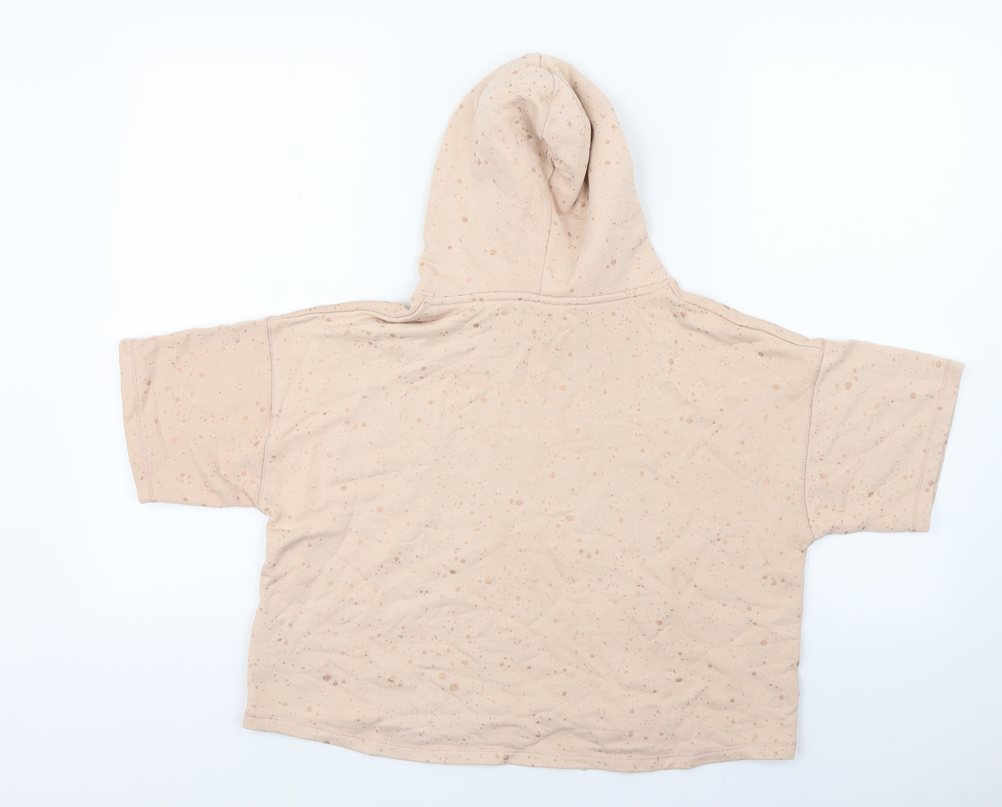 ZARA Girls Girls Pink Polka Dot  Pullover Hoodie Size 13-14 Years