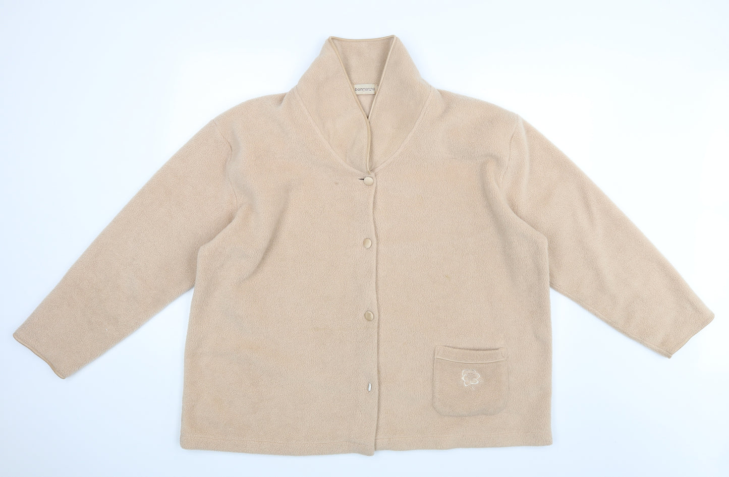 Bonmarche Womens Beige   Cardigan Jumper Size XL