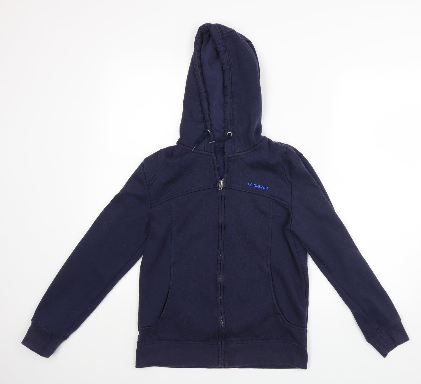 LA Gear Womens Blue   Full Zip Hoodie Size 8