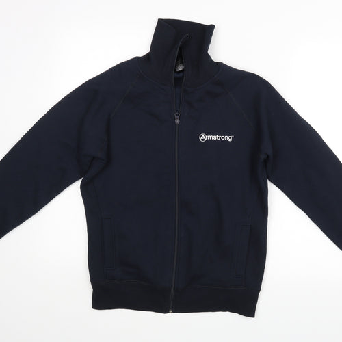 Armstrong Womens Blue   Full Zip Jumper Size M