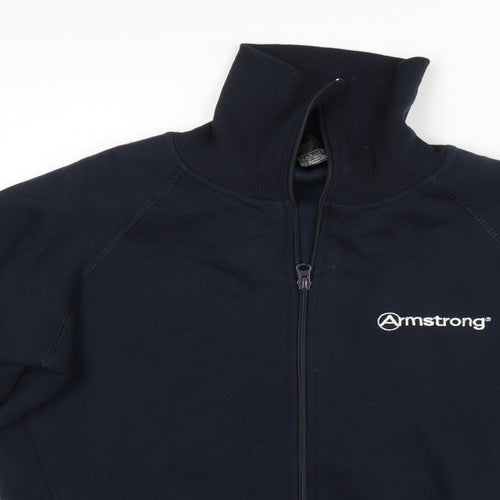 Armstrong Womens Blue   Full Zip Jumper Size M