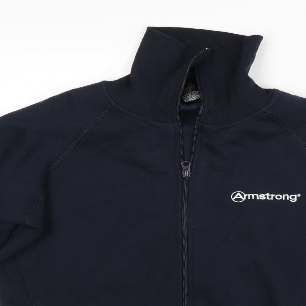 Armstrong Womens Blue   Full Zip Jumper Size M