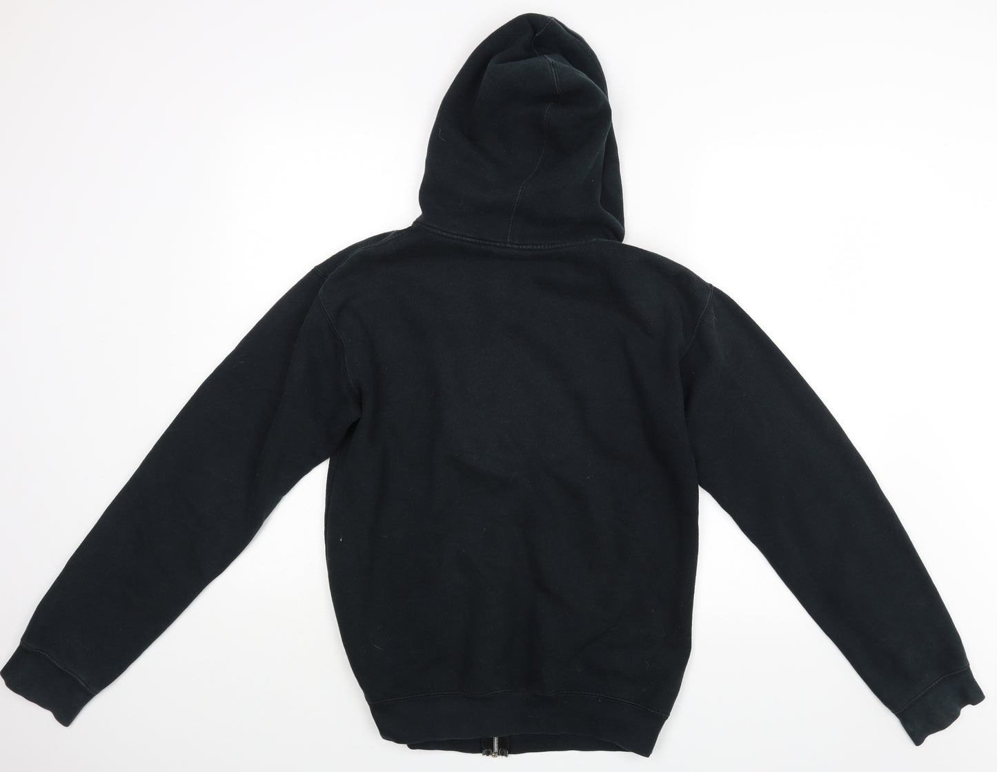 Stylo Mens Black   Full Zip Hoodie Size S