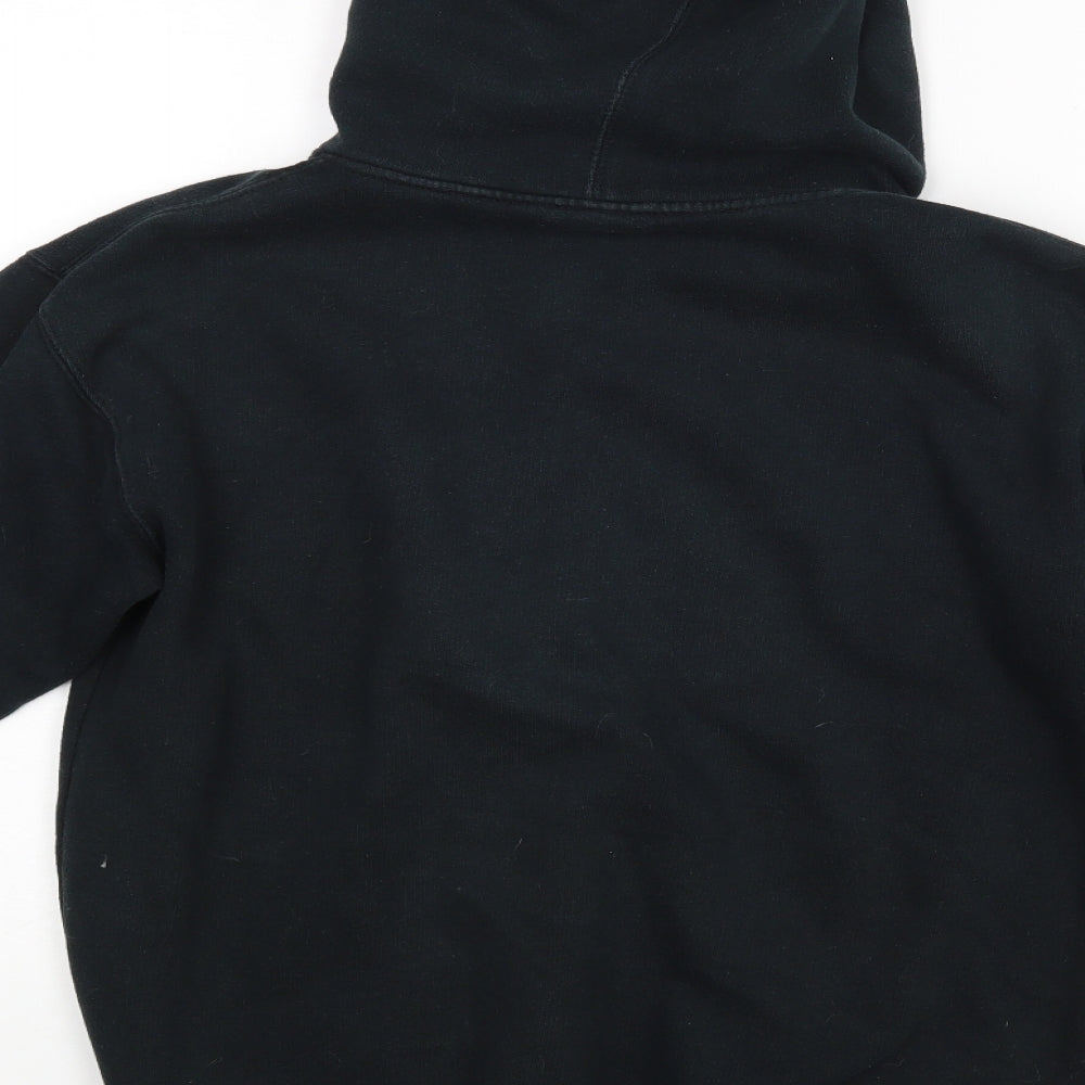 Stylo Mens Black   Full Zip Hoodie Size S