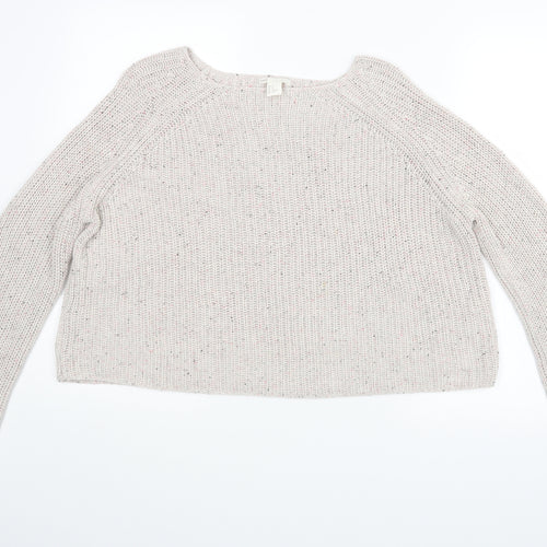 H&M Womens Beige   Pullover Jumper Size XS