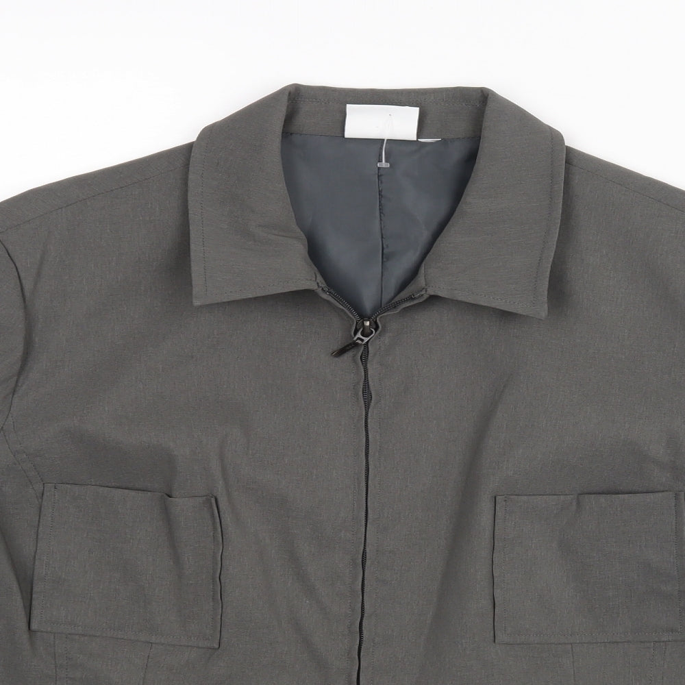 Apart Womens Grey   Jacket Blazer Size 16