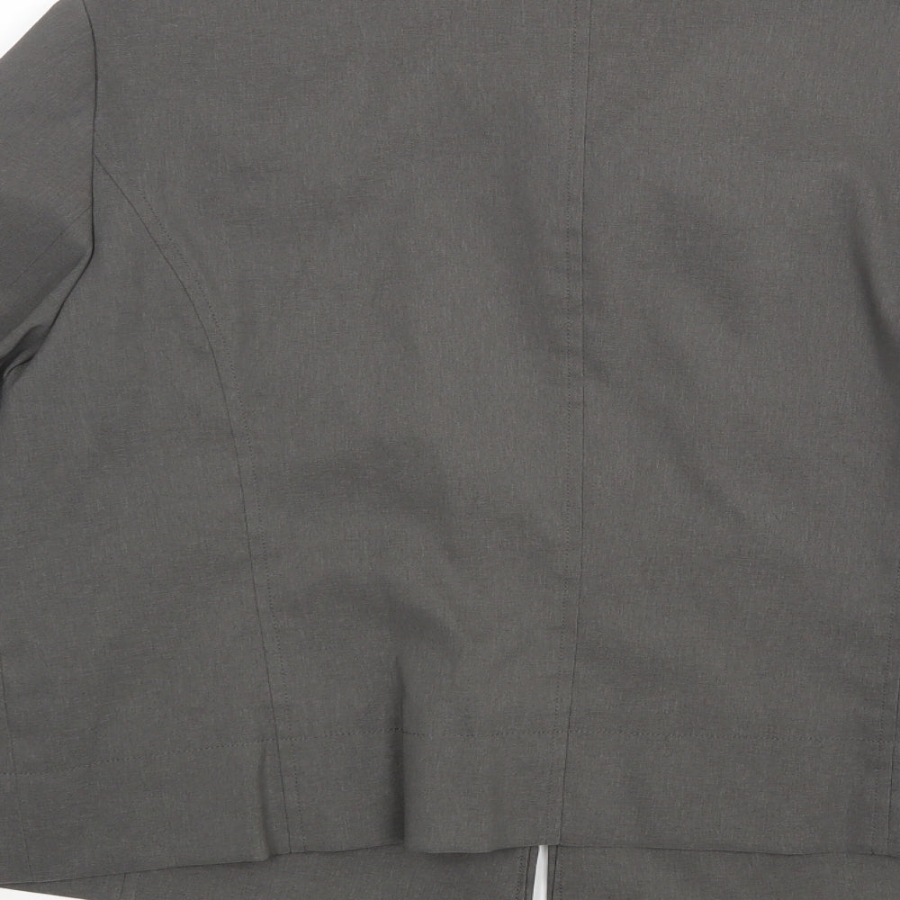 Apart Womens Grey   Jacket Blazer Size 16