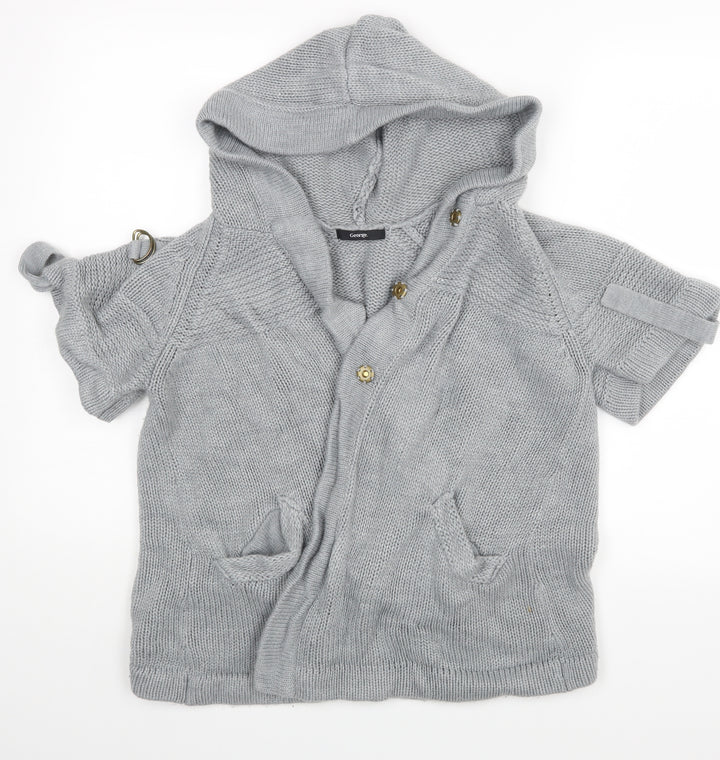 George Womens Grey Hoodie