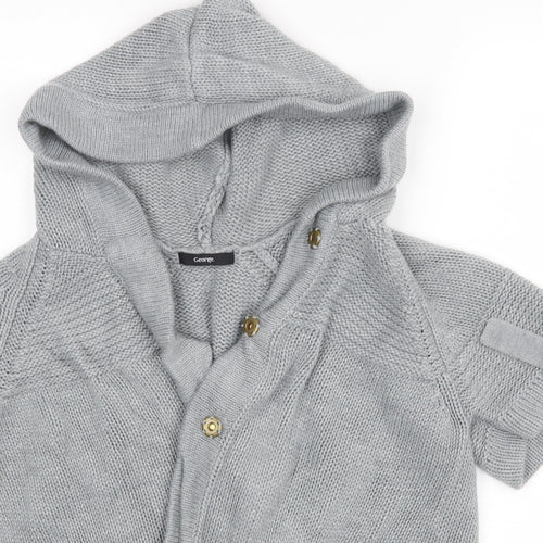 George Womens Grey    Hoodie