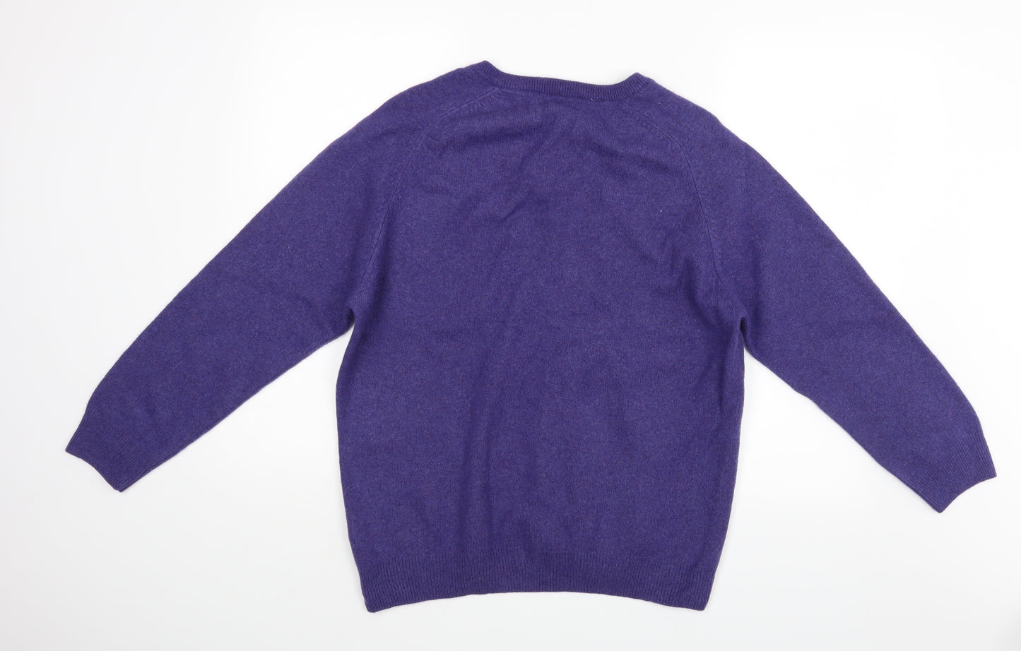 Blue Harbour Mens Purple   Pullover Jumper Size L