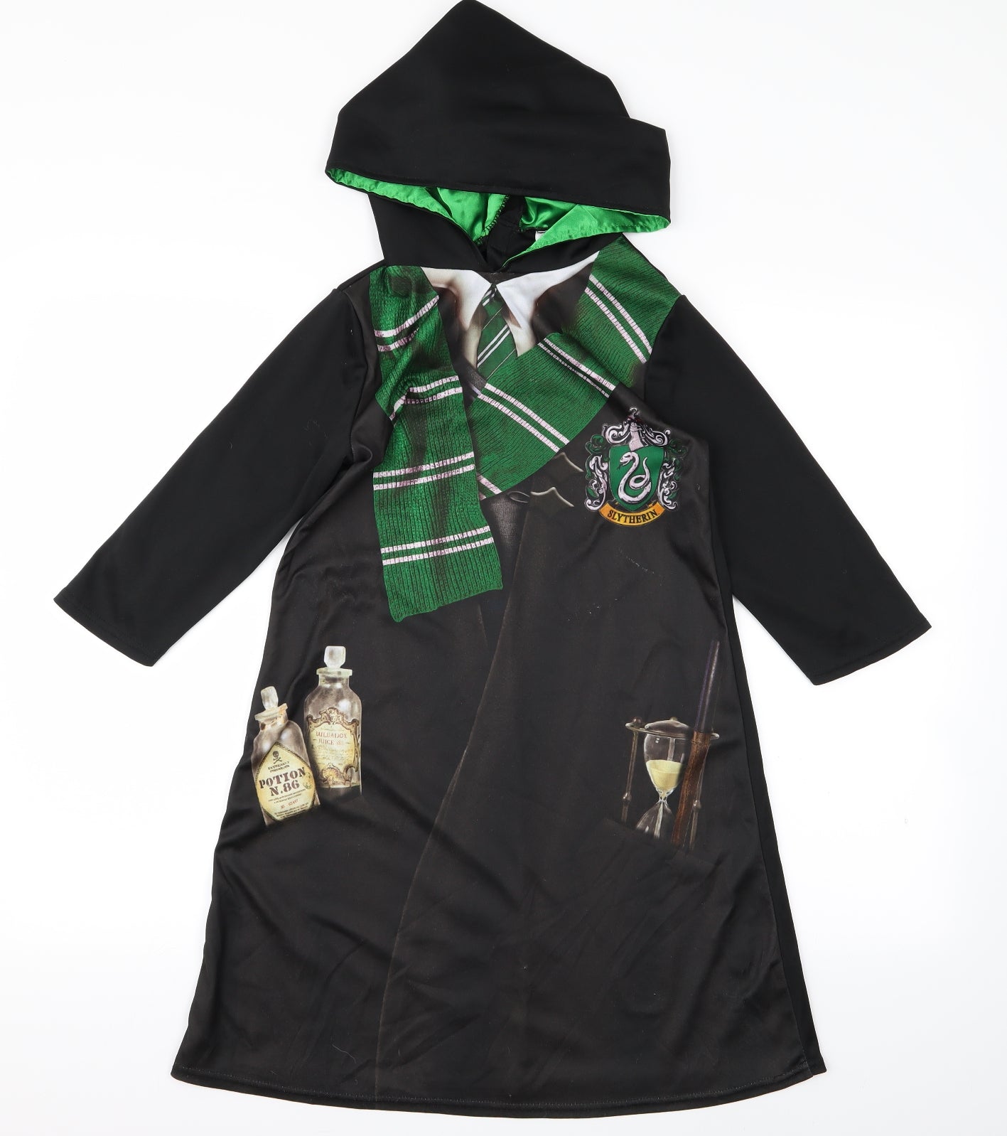 TU Girls Black   Pullover Hoodie Size 6 Years  - Harry potter