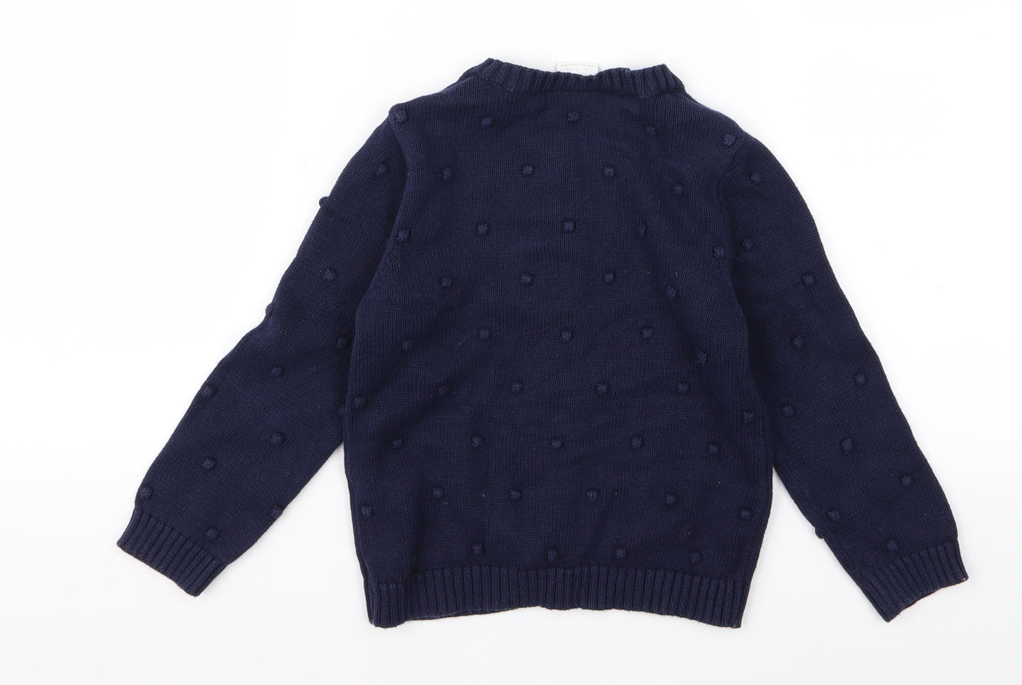 F&F Girls Blue   Cardigan Jumper Size 14 Years