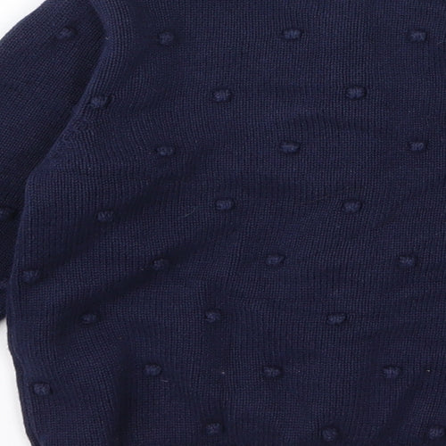 F&F Girls Blue   Cardigan Jumper Size 14 Years
