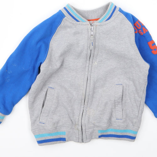 F&F Boys Grey   Jacket  Size 3 Years