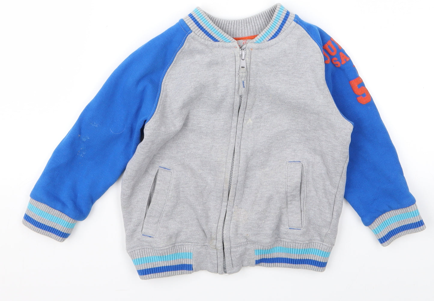 F&F Boys Grey   Jacket  Size 3 Years