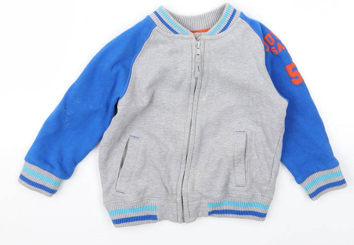 F&F Boys Grey   Jacket  Size 3 Years
