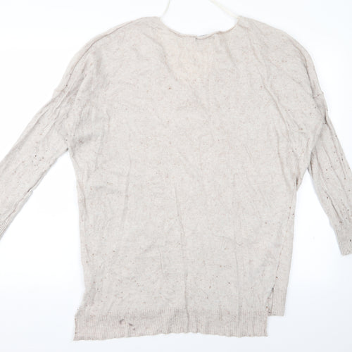 Atmosphere Womens Beige   Pullover Jumper Size S