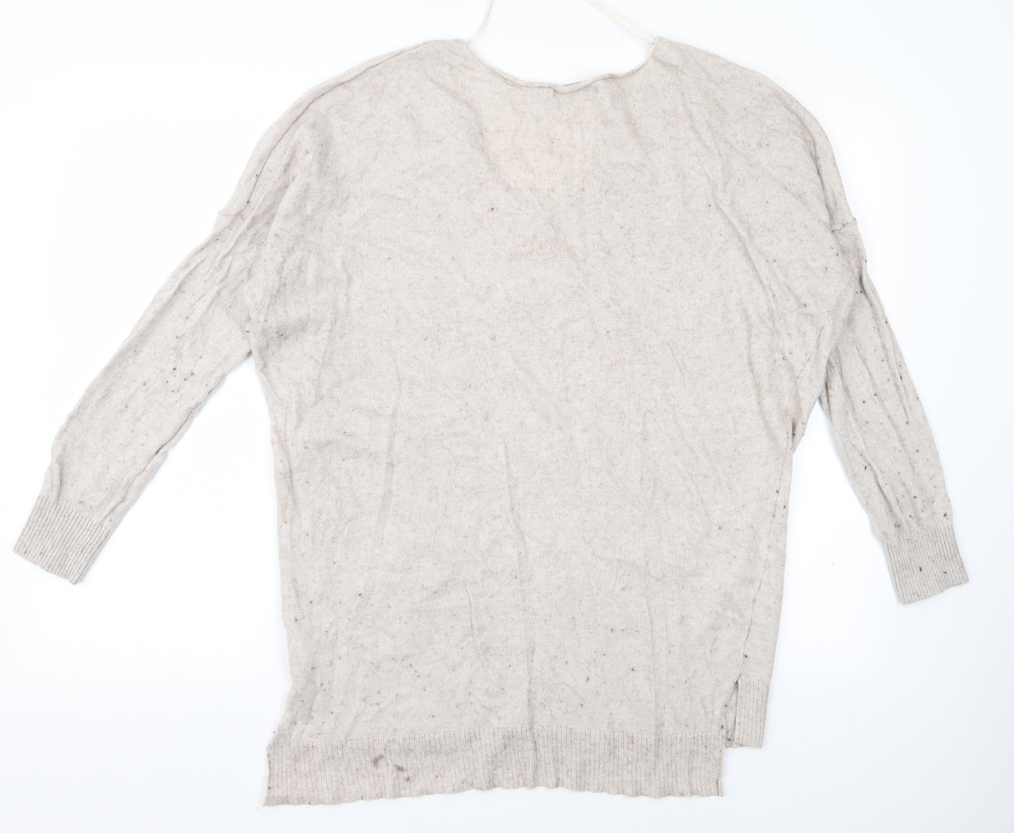 Atmosphere Womens Beige   Pullover Jumper Size S