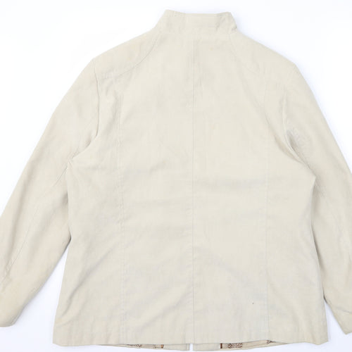 Klass Womens Beige   Jacket  Size M