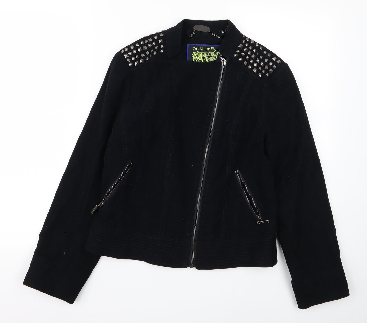 Butterfly Womens Black   Jacket  Size 10