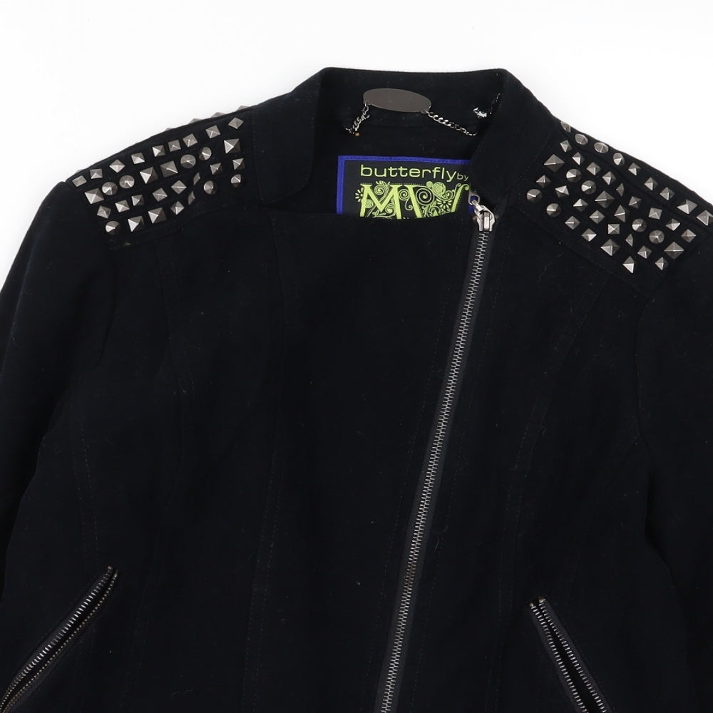 Butterfly Womens Black   Jacket  Size 10