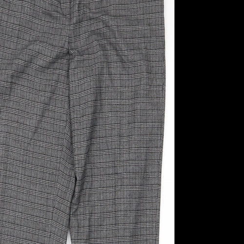 michelle Womens Grey  Rayon Trousers  Size 32 L24 in