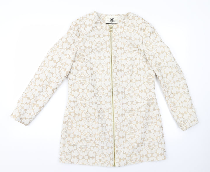 New Look Womens White   Jacket  Size 8