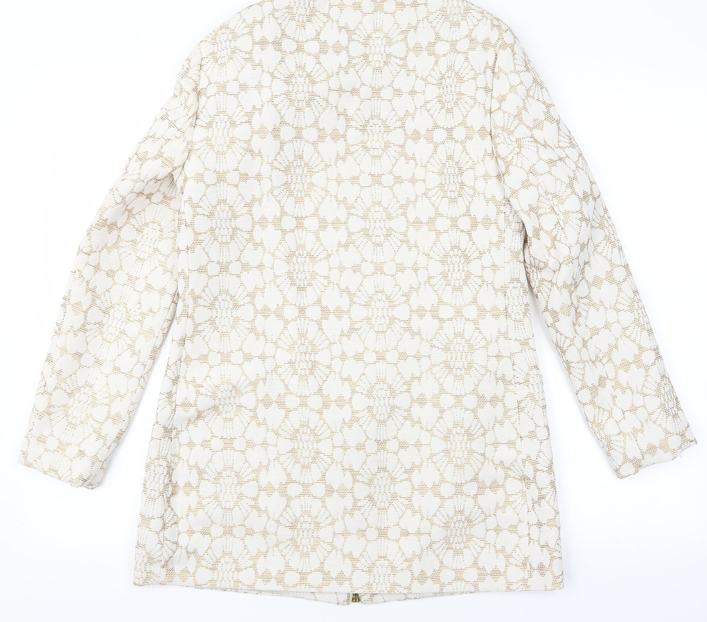 New Look Womens White   Jacket  Size 8