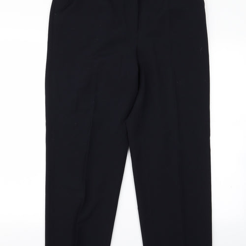 Preworn Womens Black   Trousers  Size 14 L23 in
