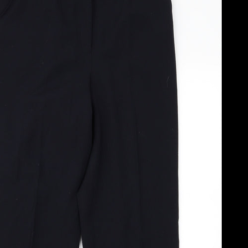 Preworn Womens Black   Trousers  Size 14 L23 in