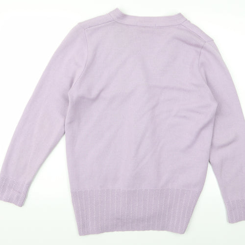 bonmarche Womens Purple   Cardigan Jumper Size S