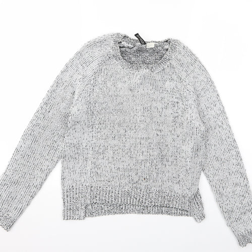 Divided Womens Grey   Pullover Jumper Size S
