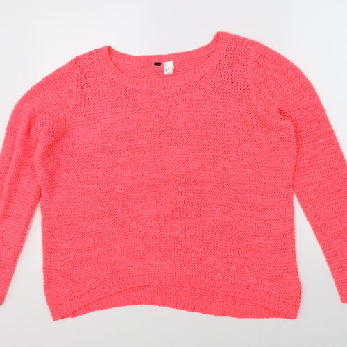 Preworn Womens Pink   Pullover Jumper Size M