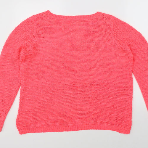 Preworn Womens Pink   Pullover Jumper Size M